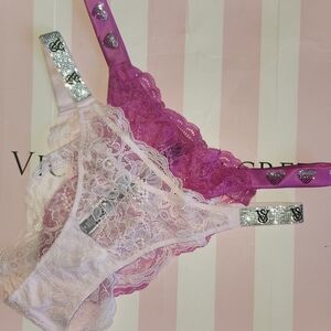 Victoria Secret Brazilian Panties set size Large NWT